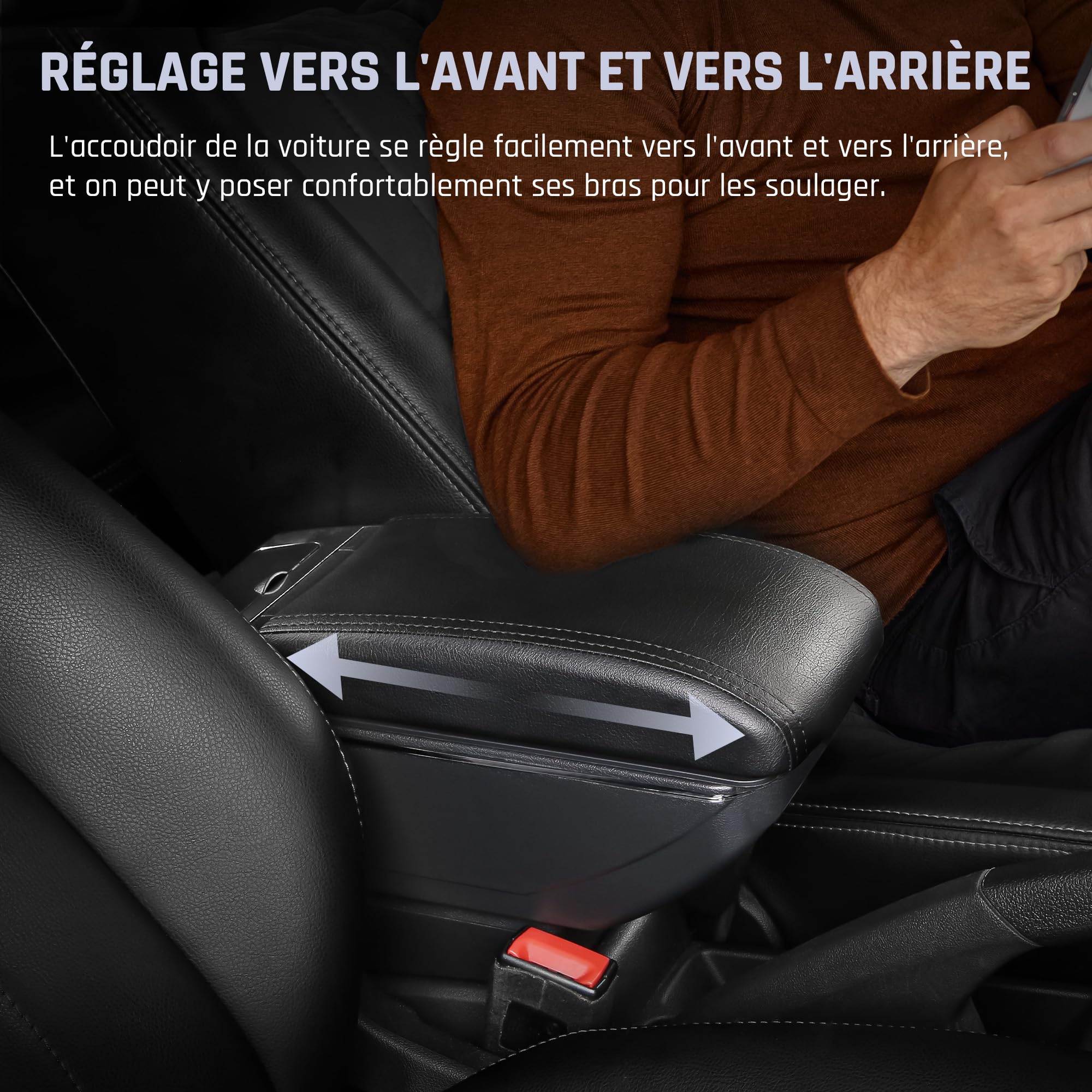 Accoudoir Voiture pour Honda Fit Jazz 2009-2013