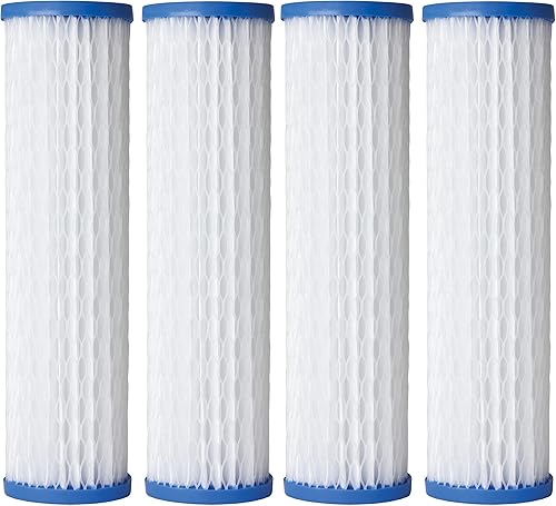 Miniatura 5 de AO Smith AO-WH-PRE-RPP2 - Cartucho de repuesto para filtro de agua de sedimentos de 40 micrones, 2.5 x 10 pulgadas, para sistemas de filtración de