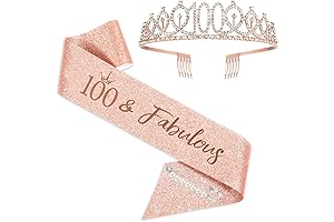 Happy 100th Birthday Sash & Tiara