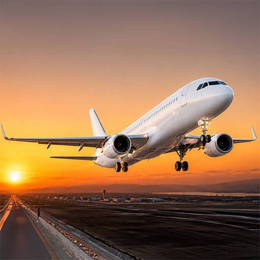 Stunning 3D aircraft & environments — cities, oceans, deserts & warzones