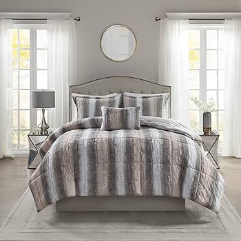 【bn from】From fur three piece URBONUR 3 Pieces Luxury Full Size Girls Bedding Comforter