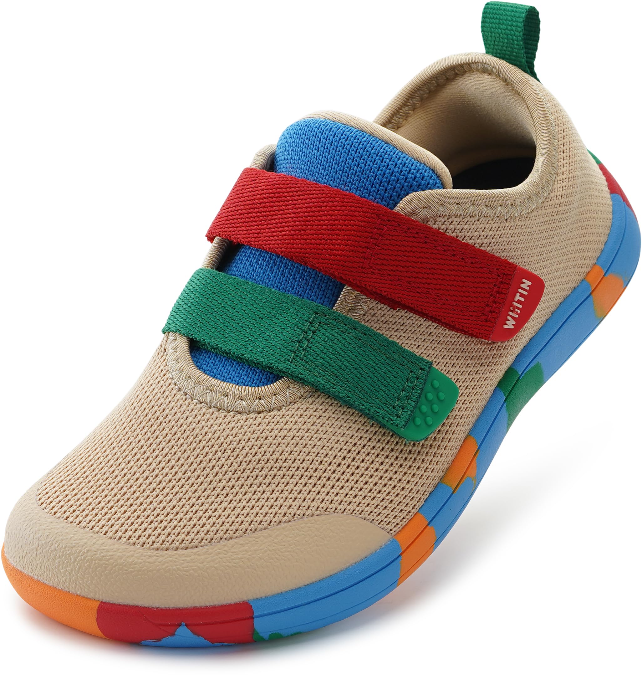 WHITIN Toddler/Little Kid Wide Barefoot Shoes for Natural Growth W8K2 | Back to School, Healthy Foot Development, Flexible Ground-Feel for Casual Walking & Daily Adventures