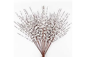 Artificial Pussy Willow Branches for Home Décor