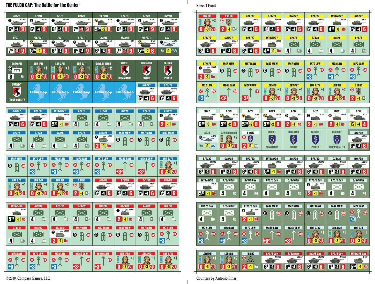 Compass Games Fulda Gap: The Battle for The Center