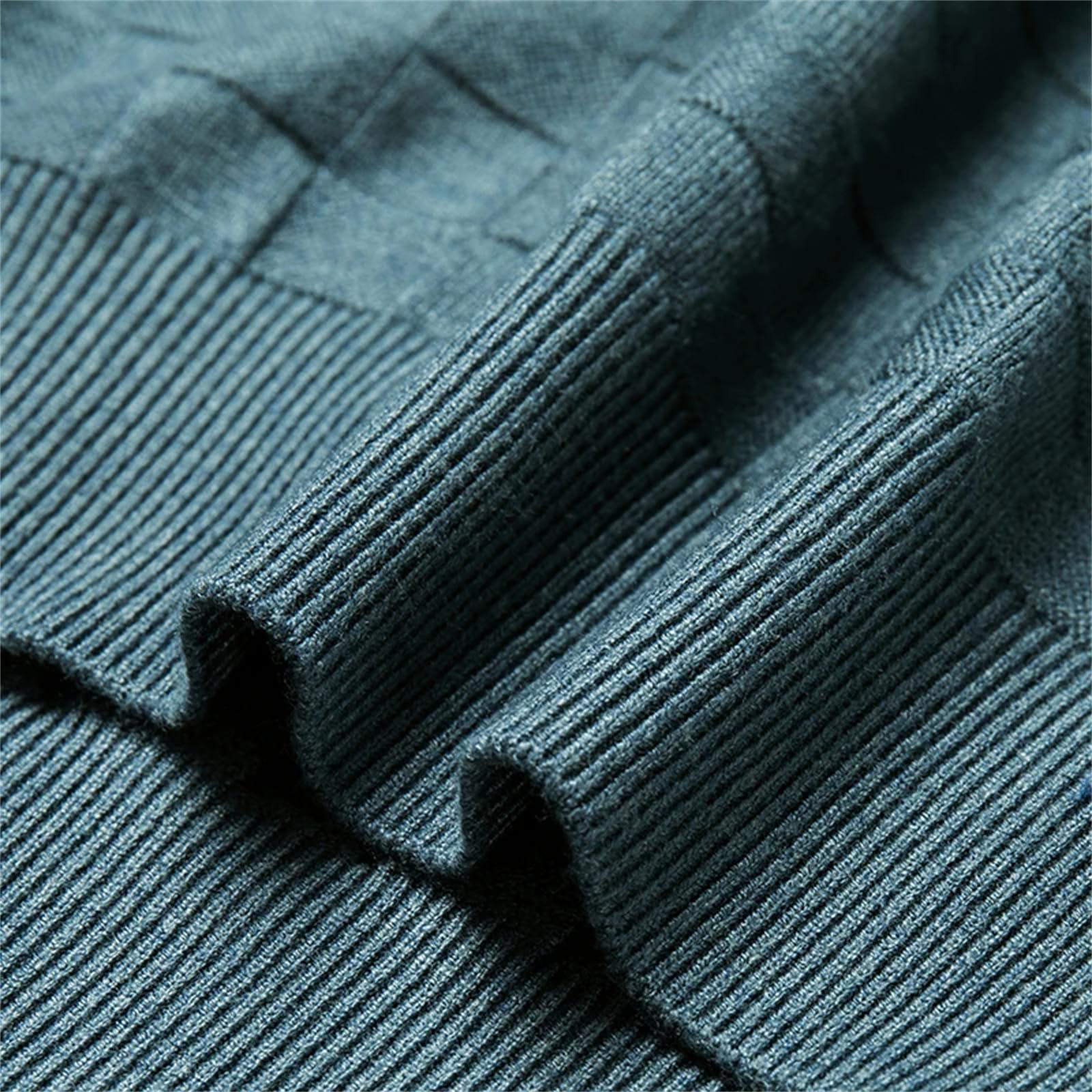 Maglione da uomo con scollo a O in maglia, per autunno e inverno, stile vintage, casual