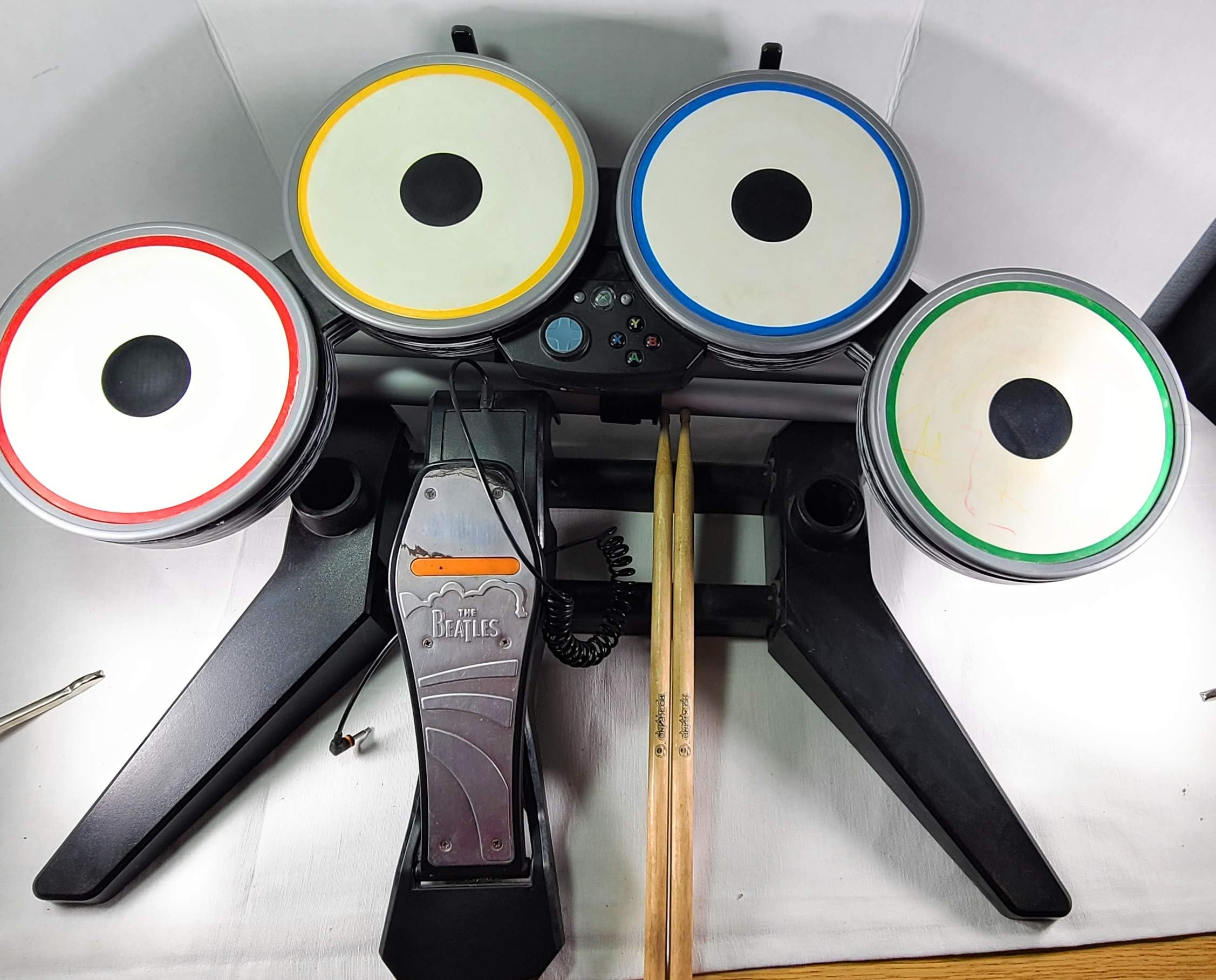 Rock Band Beatles - Stand Alone Wireless Drums for XBOX 360