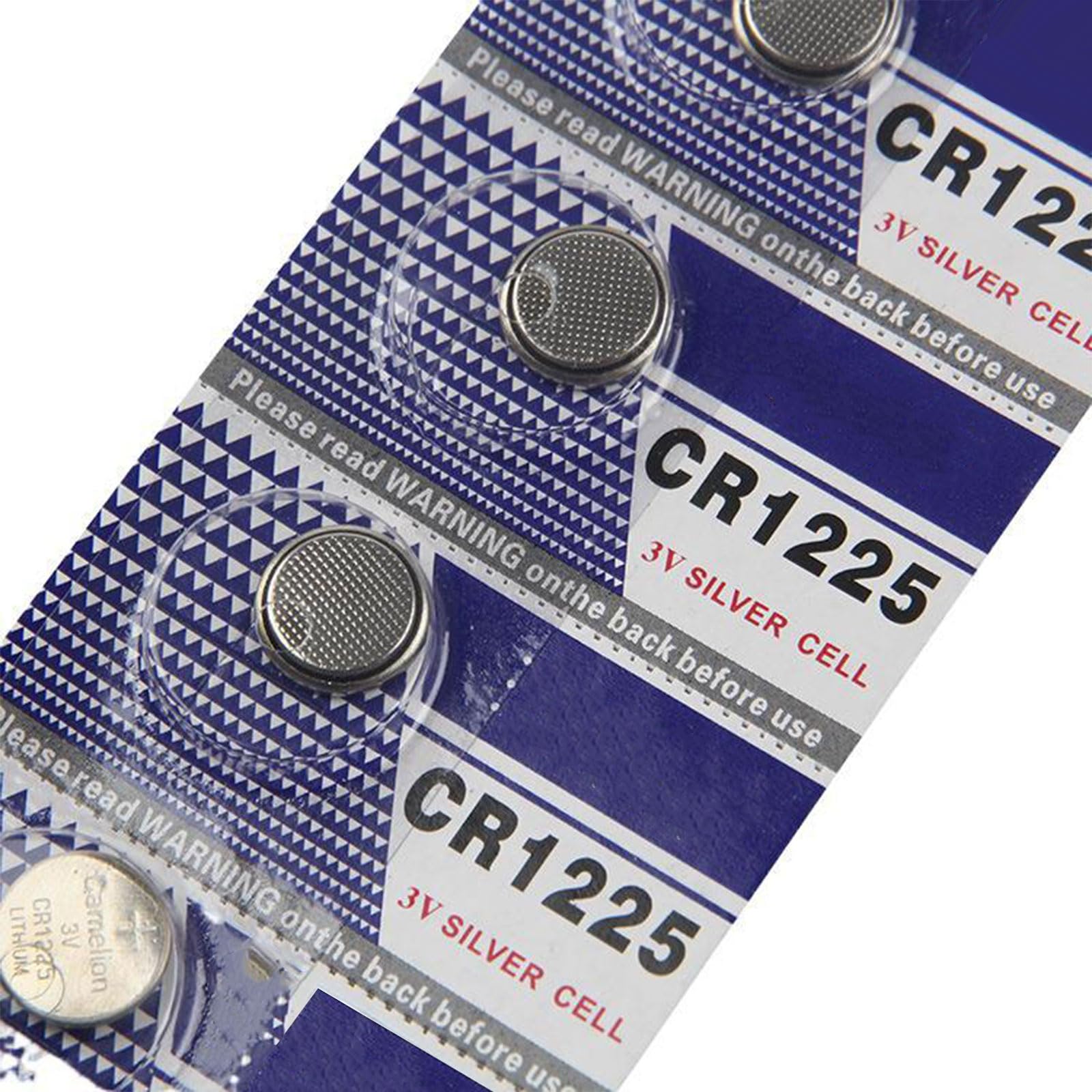 CR1225 - Juego de pilas de botón CR1225 de 3 V para instalación electrónica pequeña, pilas de moneda, dispositivo electrónico pequeño — view 6
