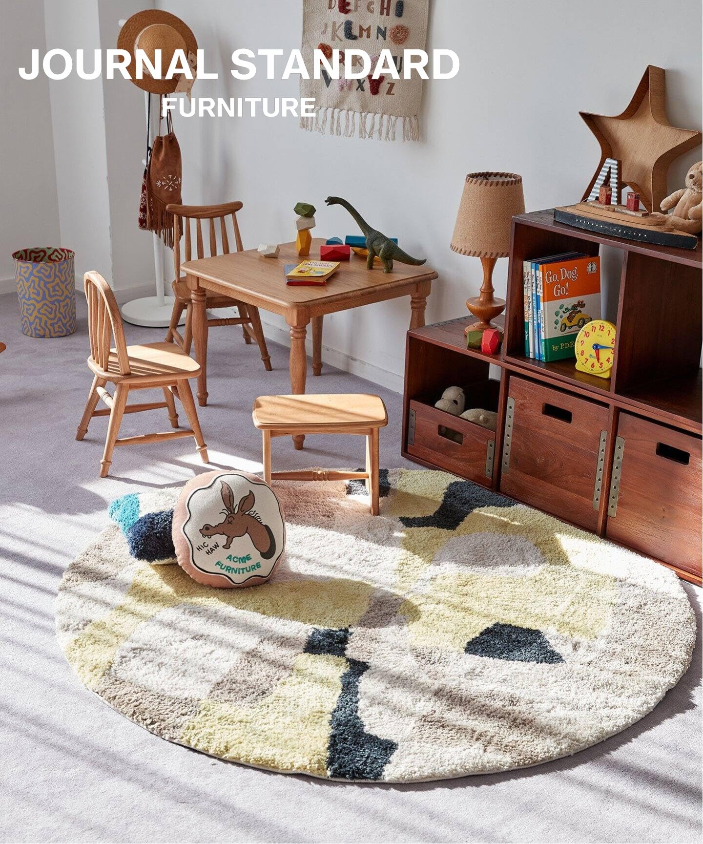 Amazon.co.jp: JOURNAL STANDARD FURNITURE PICFAIR RUG ROUND 140