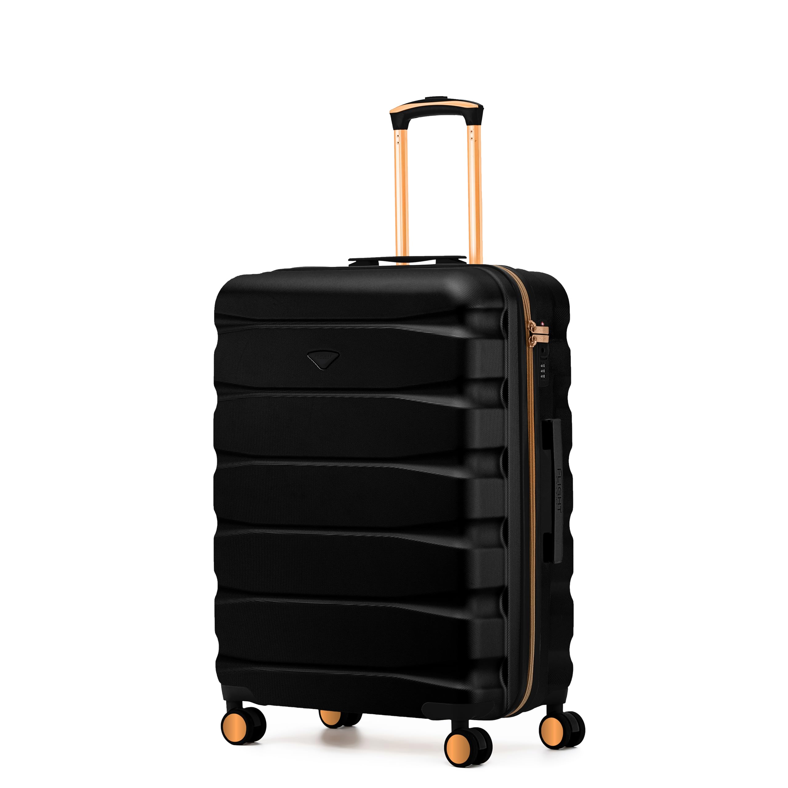 Flight Knight Underseat Cabin Suitcase 45x36x20cm | Free Hand Luggage for EasyJet & Wizz Air | Lightweight ABS Hard Shell with 8 Silent-Glide Spinner Wheels | Max Space Travel Bag — view 109