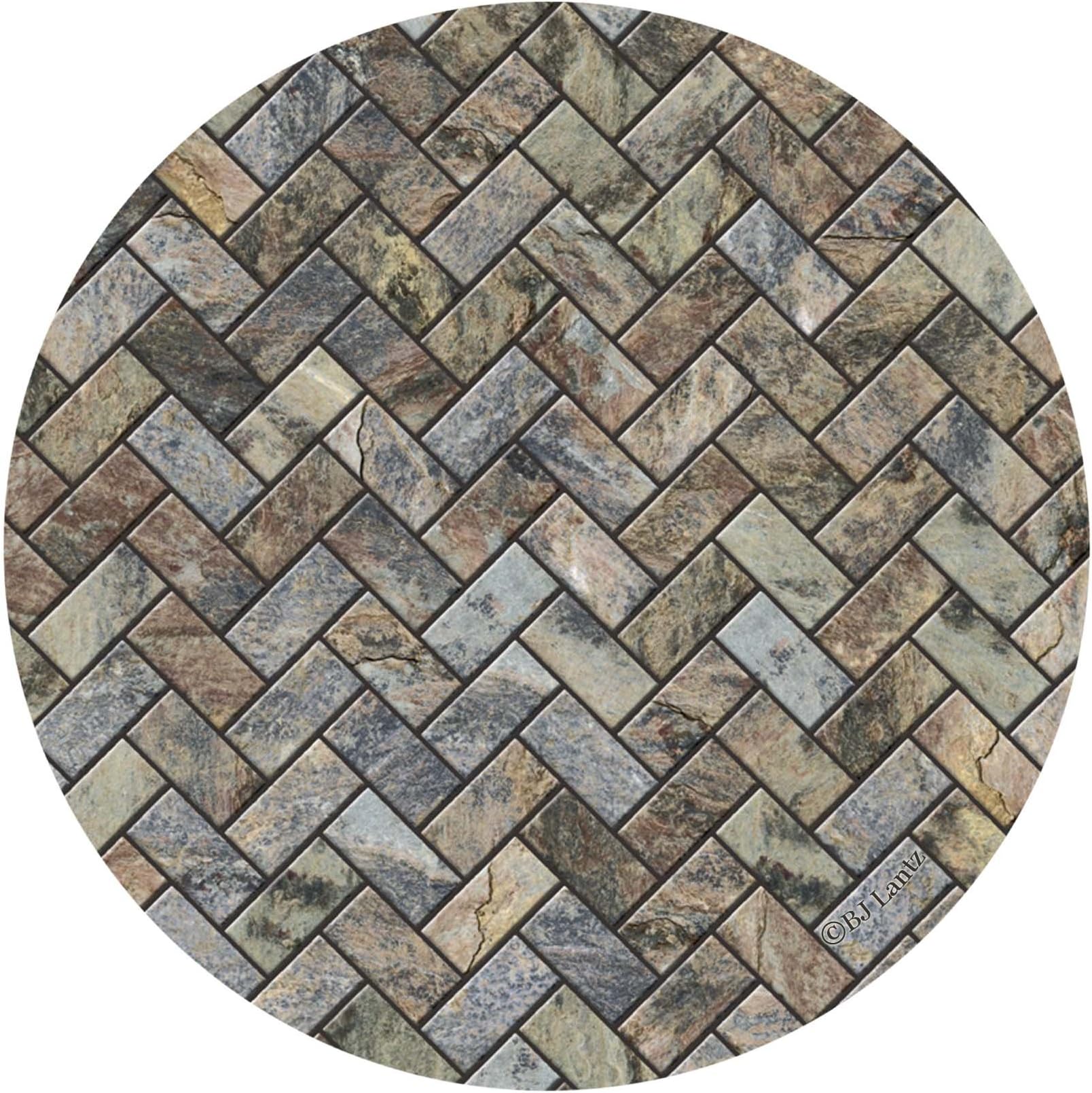 Thirstystone Stone Herringbone Pattern Natural Sandstone