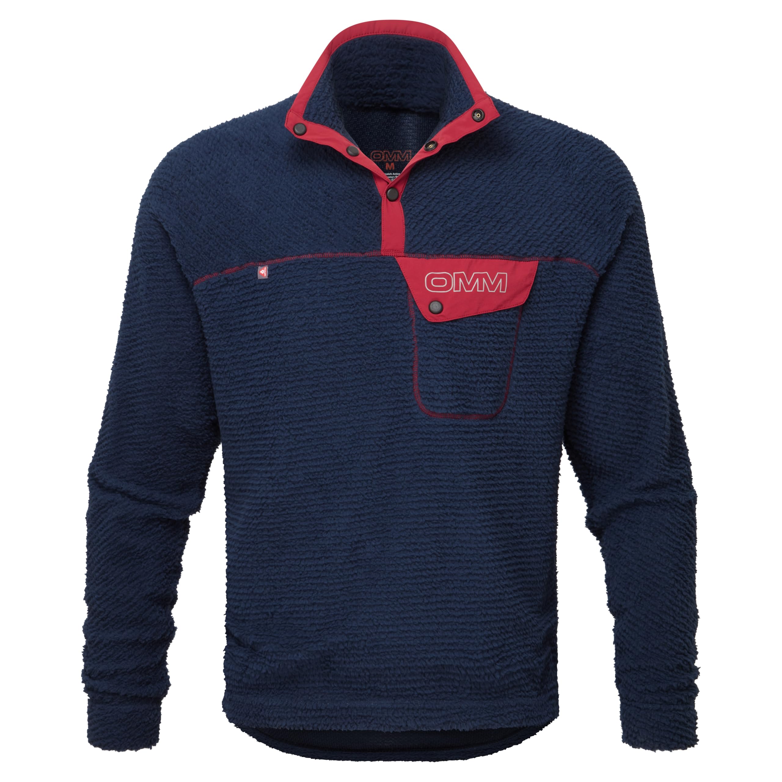Omm Original Mountain Marathon Unisex Navy Omm Core Press Pullie (Uk, Alpha, M, Regular, Regular, )