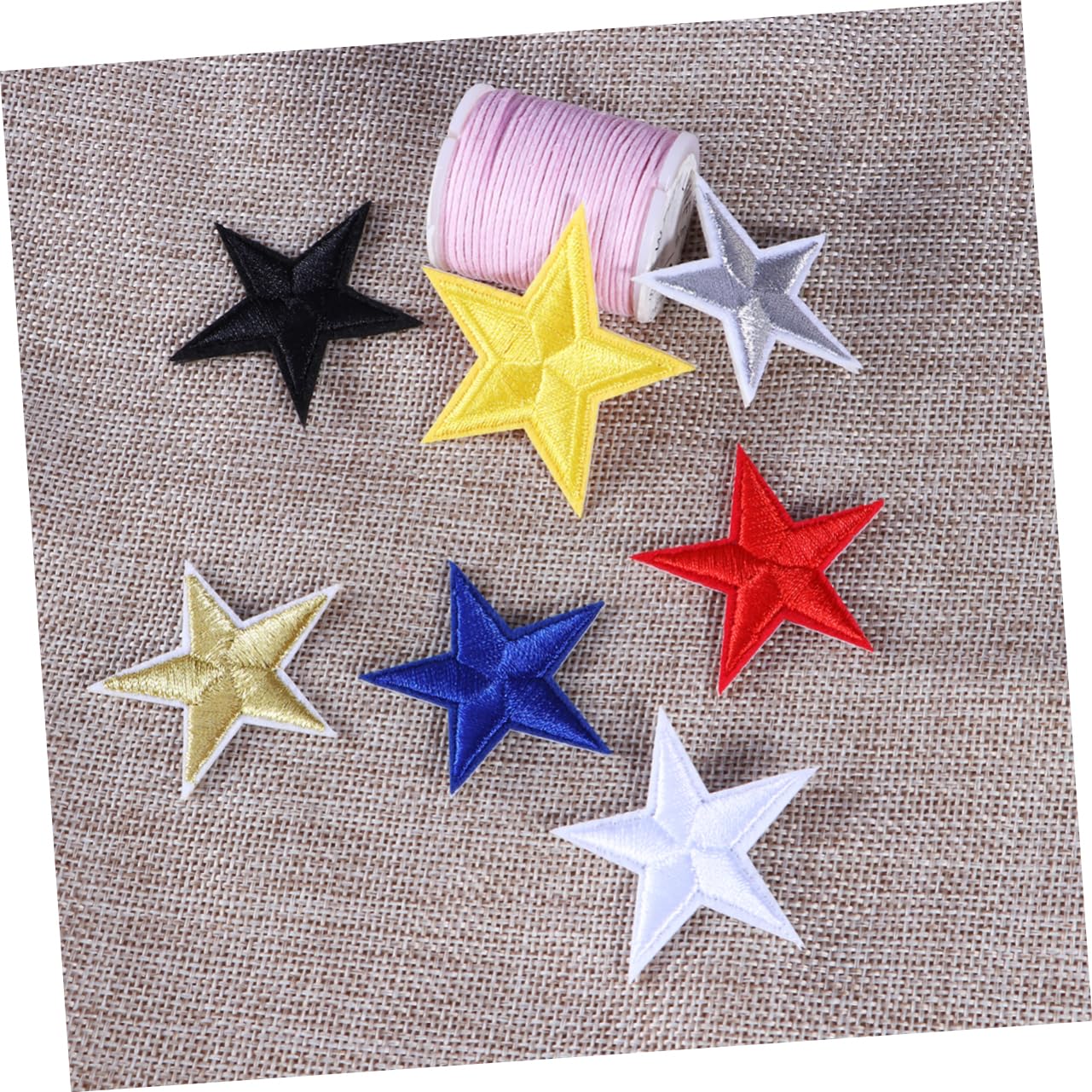 Gotetiso 20 Pezzi Toppe Termoadesive Con Stelle Patch Di Strass Adesivi - Foto 9