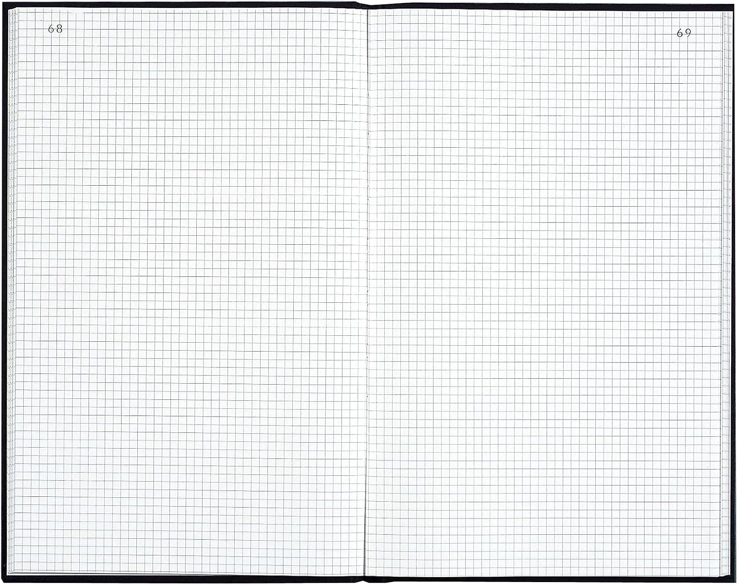 le dauphin, Ref. 7569D, 1 Register, Dimensions 34 x 22.5 cm, 5x5 grid print, small squares, 90 gsm interior paper - Image 3