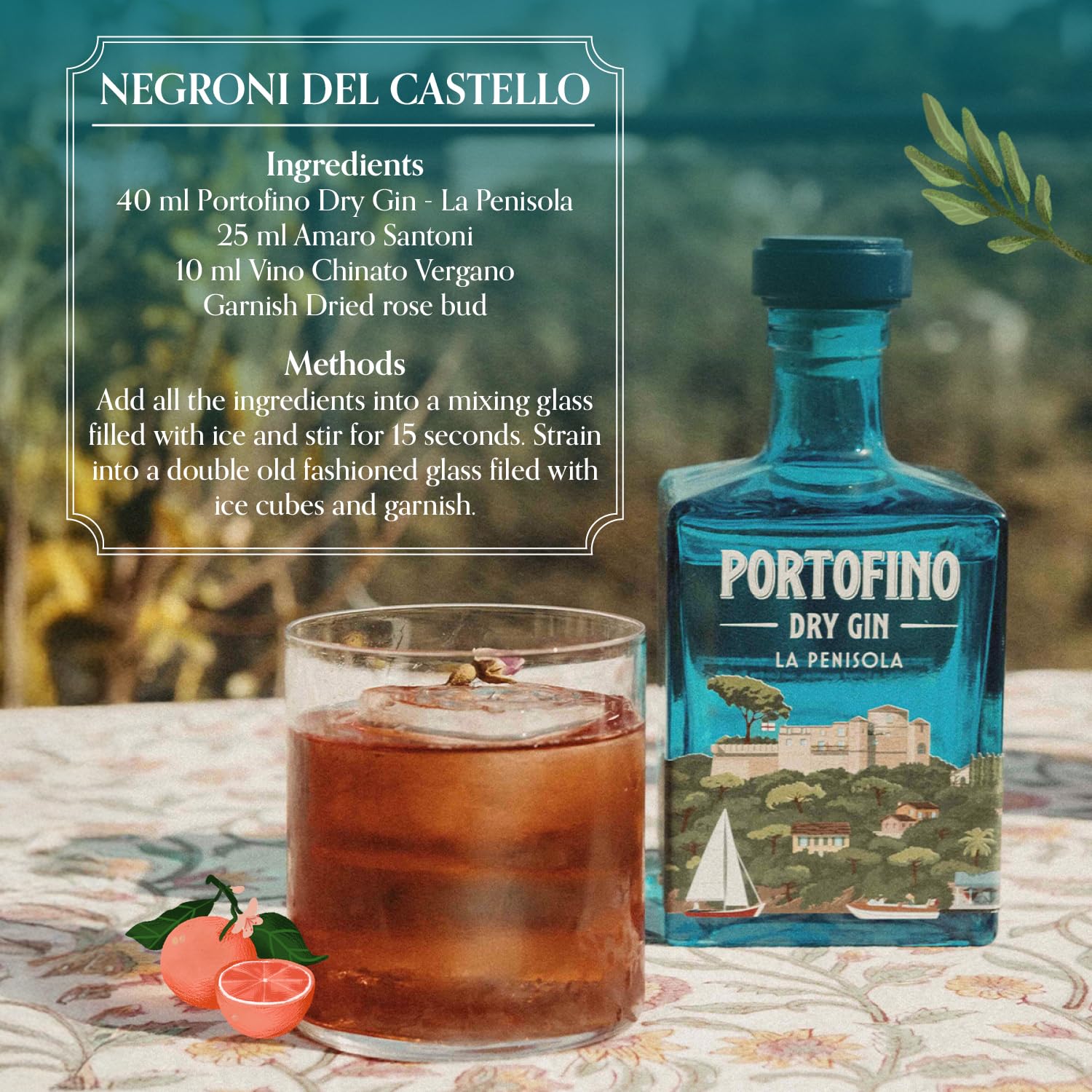 Portofino Dry Gin - La Penisola Edizione Limitata