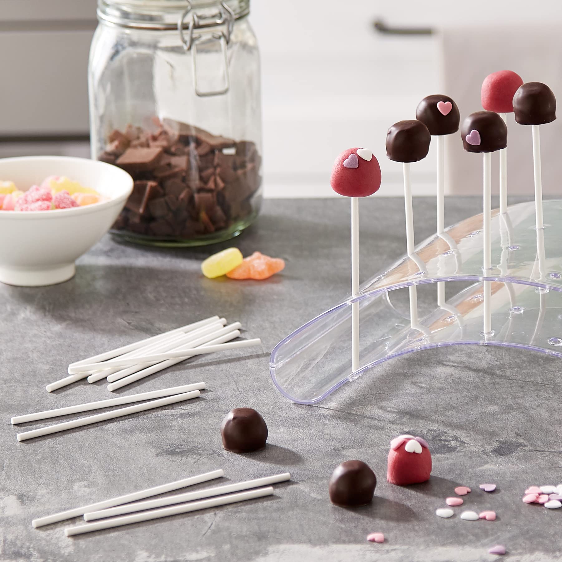 100 Bâtonnets En Bois Silikomart Pour Esquimaux & Glaces - 113x10mm, Alimentaire, Qualité Premium