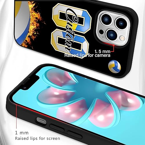 Miniatura 4 de Funda personalizada para teléfono de voleibol para iPhone 17161514131211 Pro Max para Samsung S25S24S23S22S21S20 FEPlusEdgeUltraA16A15A14A54Moto G