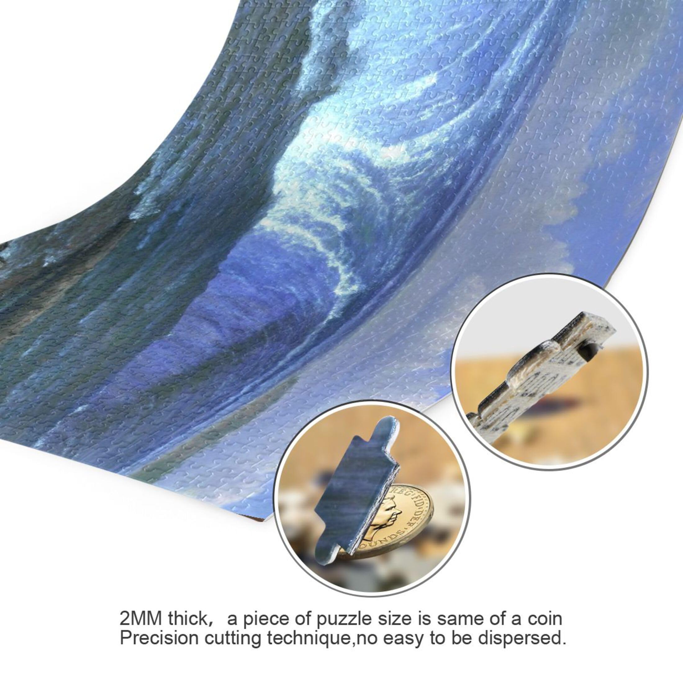 Amazon.com: Albert Bierstadt Niagara Falls Scenery Custom Adult