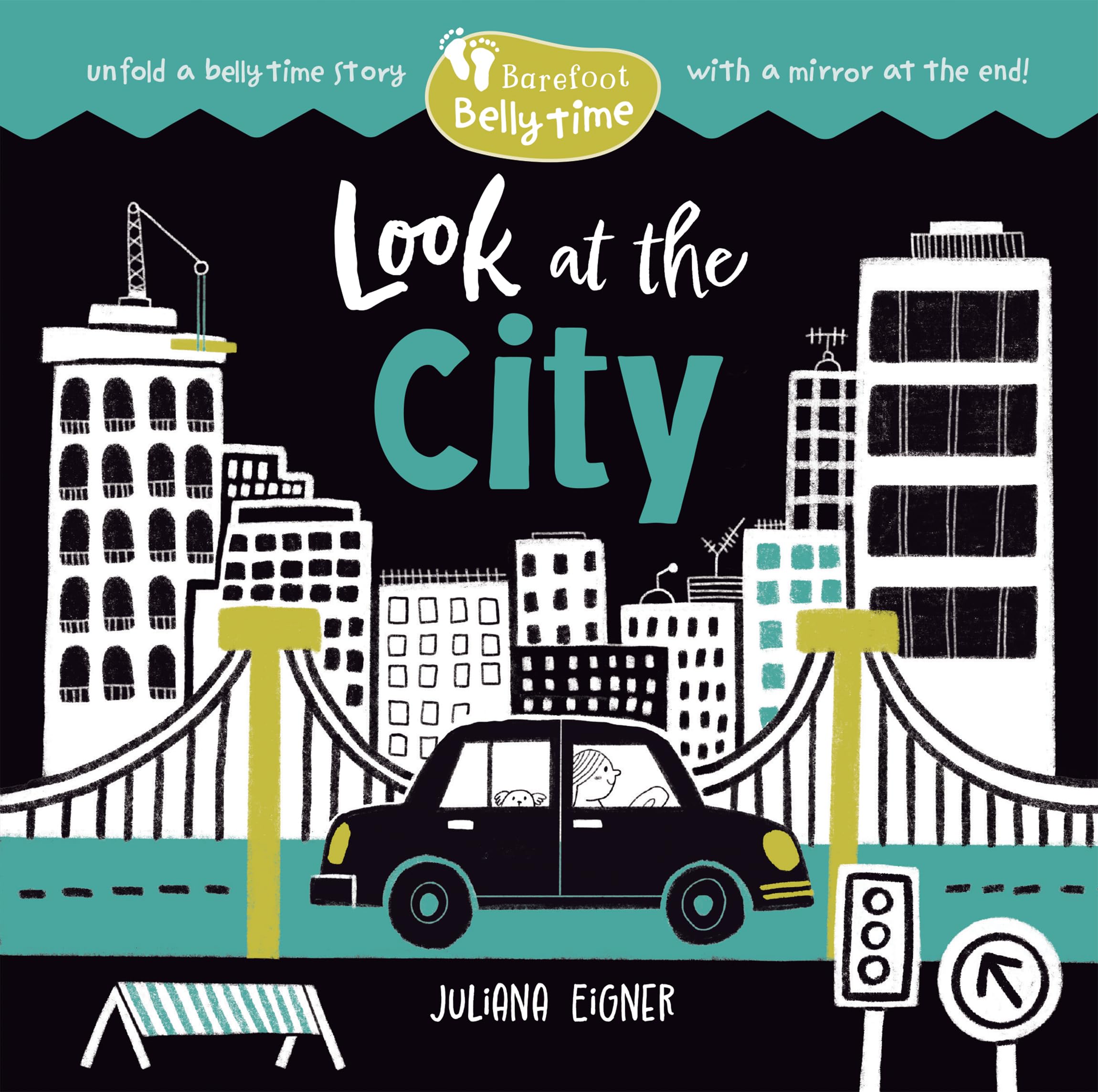 Barefoot Belly Time: Look at the City (Board book)