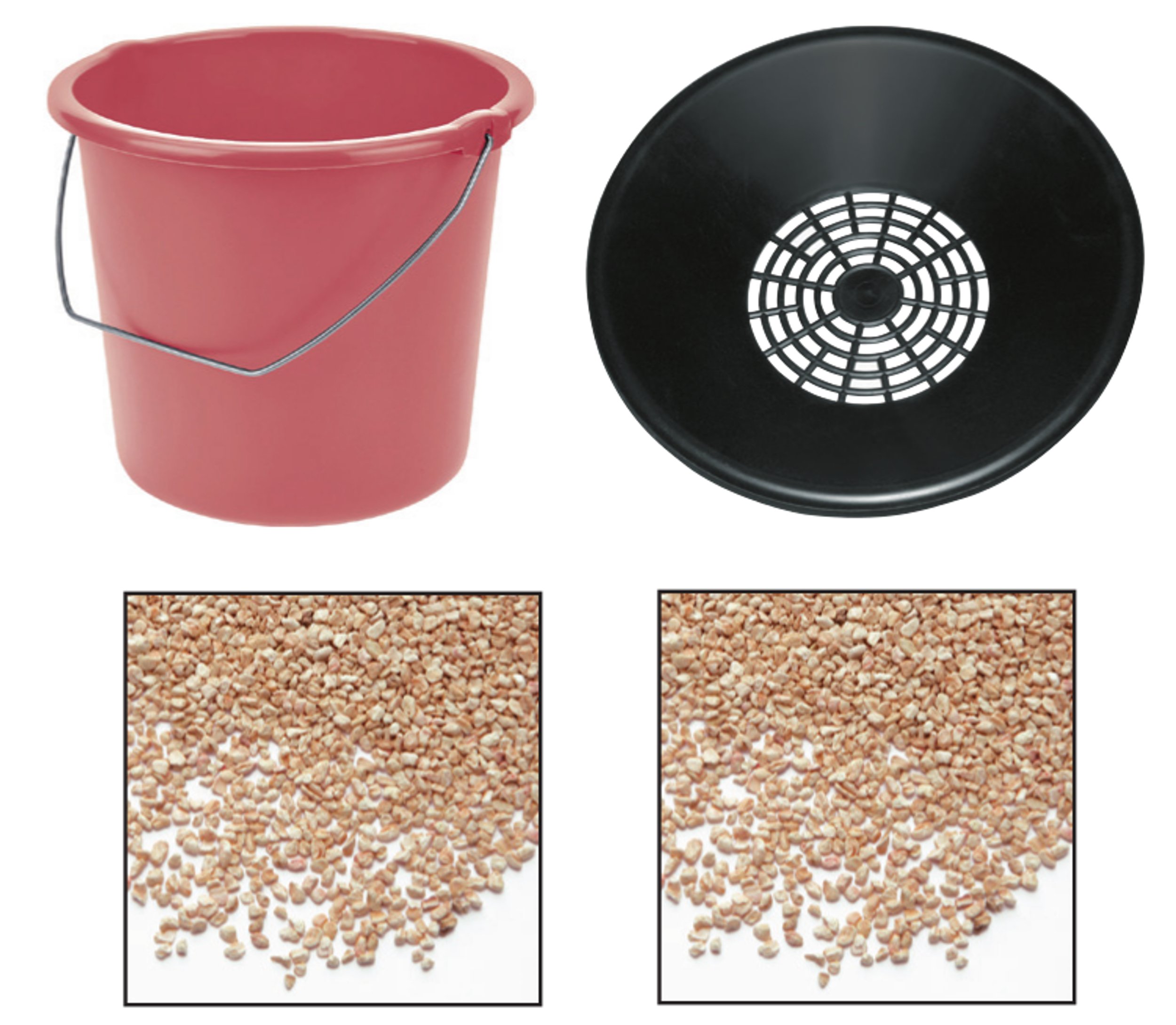 Smartreloader Set per Pulizia & Lucidatura Parti Metalliche, Monete, Gioielli ECC. (Senza Vibro-Pulitore)