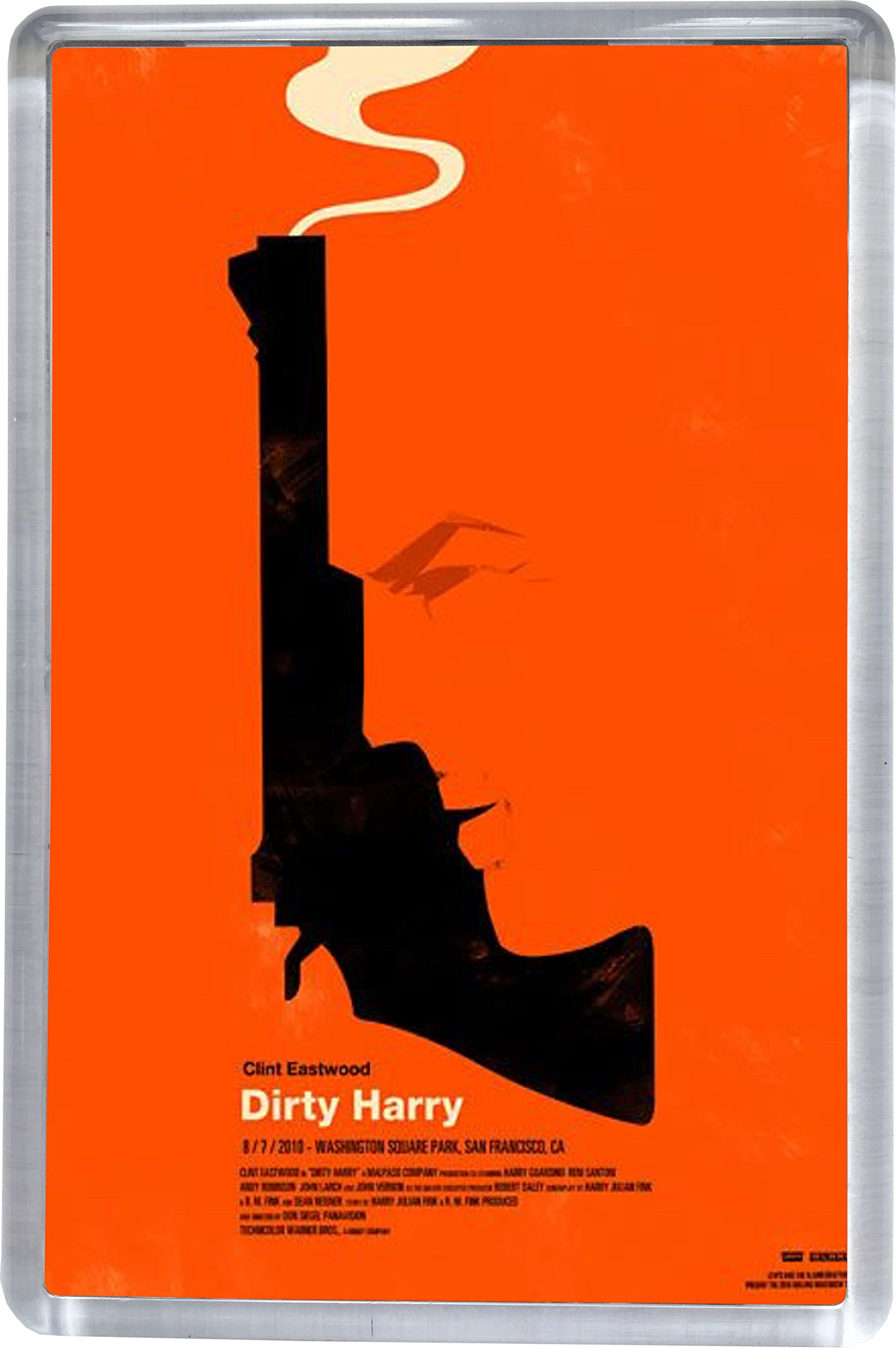 Super Universe Dirty Harry Poster Fridge Magnet 5 x 7.5 cm