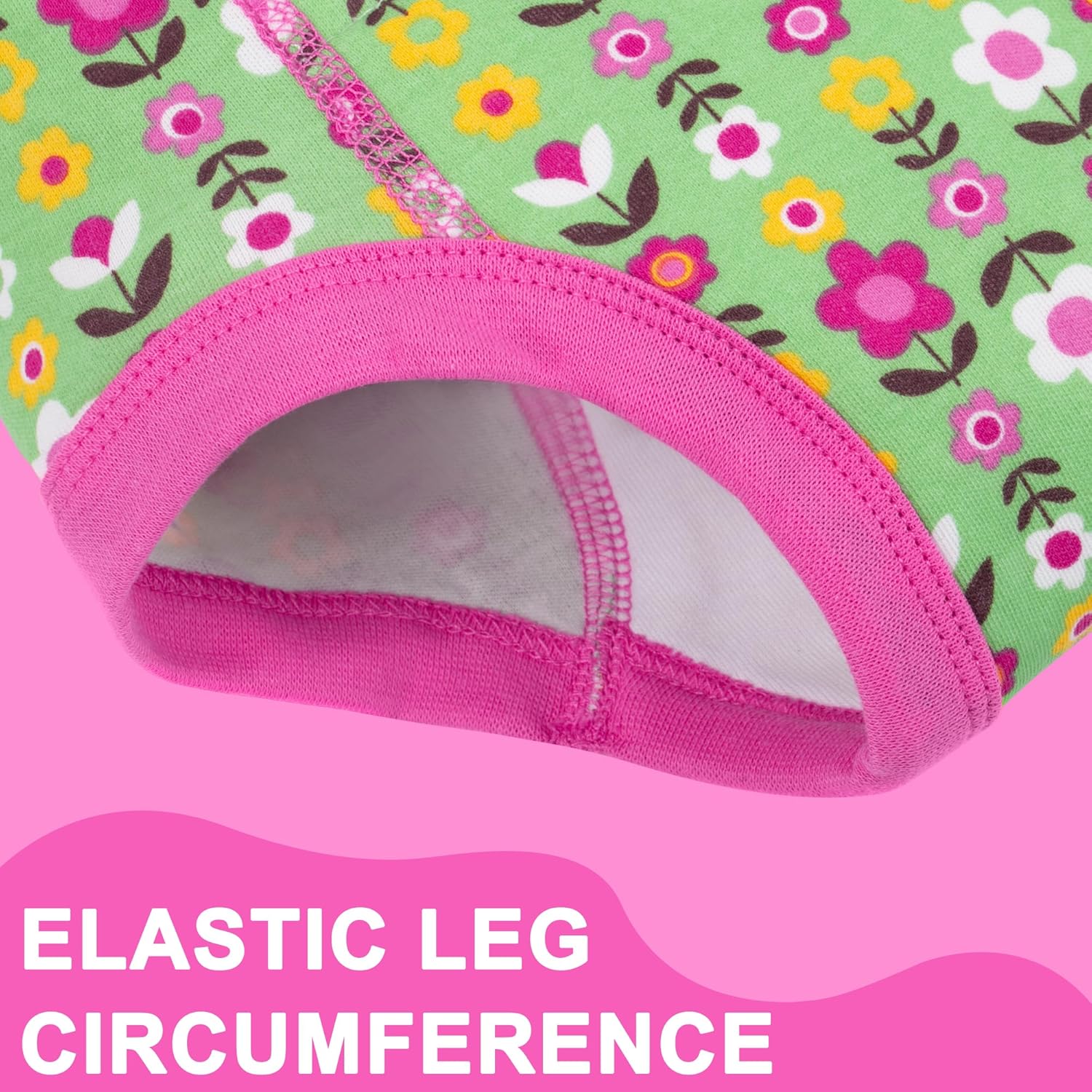 BIG ELEPHANT 6-Pack Potty Training Pants – 100% Cotton Absorbent Toddler Underwear for Boys and Girls (12M-10Y) - Image 6