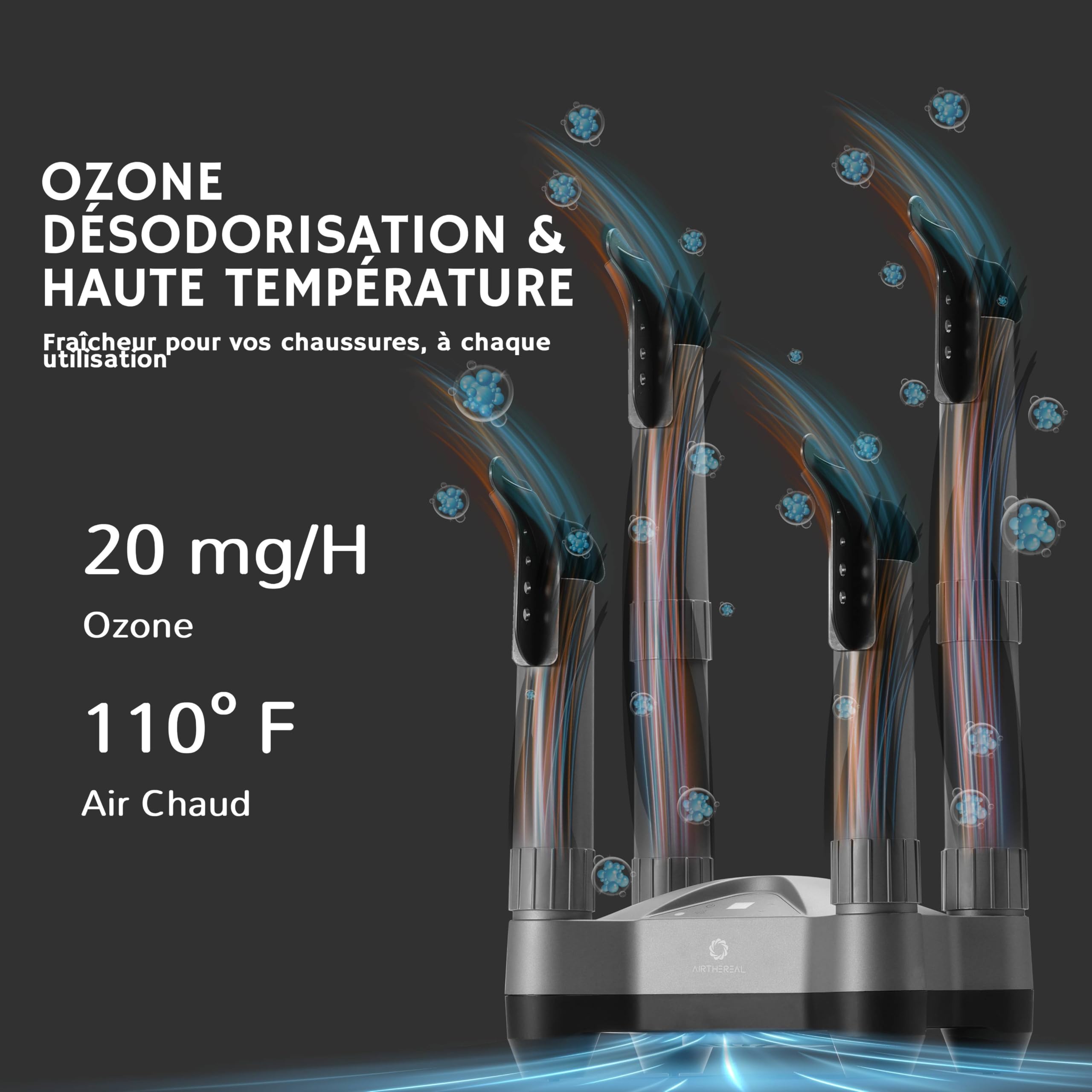 AIRTHEREAL SD20 Sèche-Chaussures Électrique