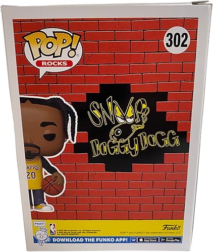 Miniatura 3 de Snoop Dogg Yellow Lakers Jersey - Figura de vinilo exclusiva