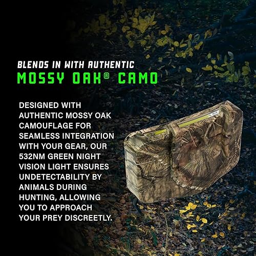 Miniatura 4 de MODERN NEEDS Luz de gorra de visión nocturna – Linterna compacta con clip alimentada por AAA | Modos LED duales para acampar y cazar | Linterna