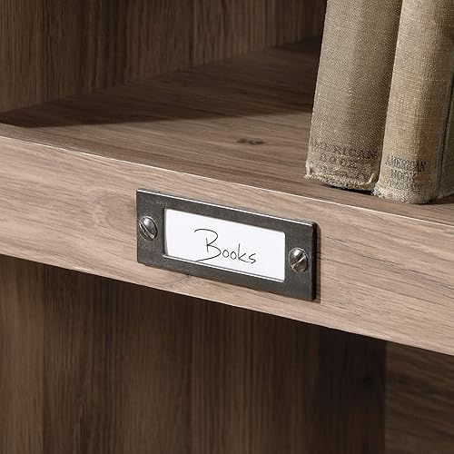 Miniatura 7 de Librería Sauder Barrister estantería en roble salado Roble salado,Roble de hierro,Tablón blanco