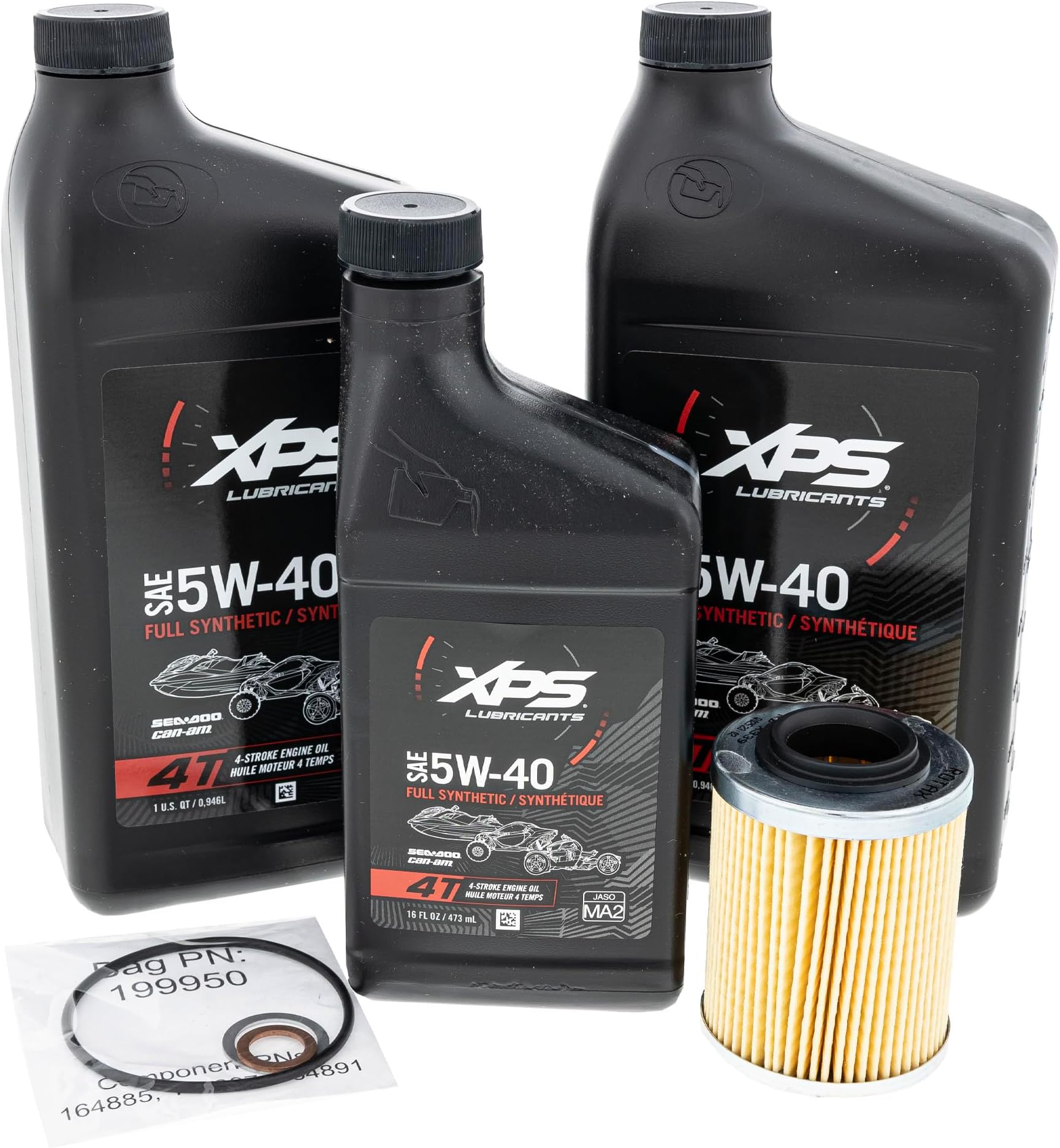 New OEM Synthetic Blend Oil Change Kit 5W40 500 CC, 9779488