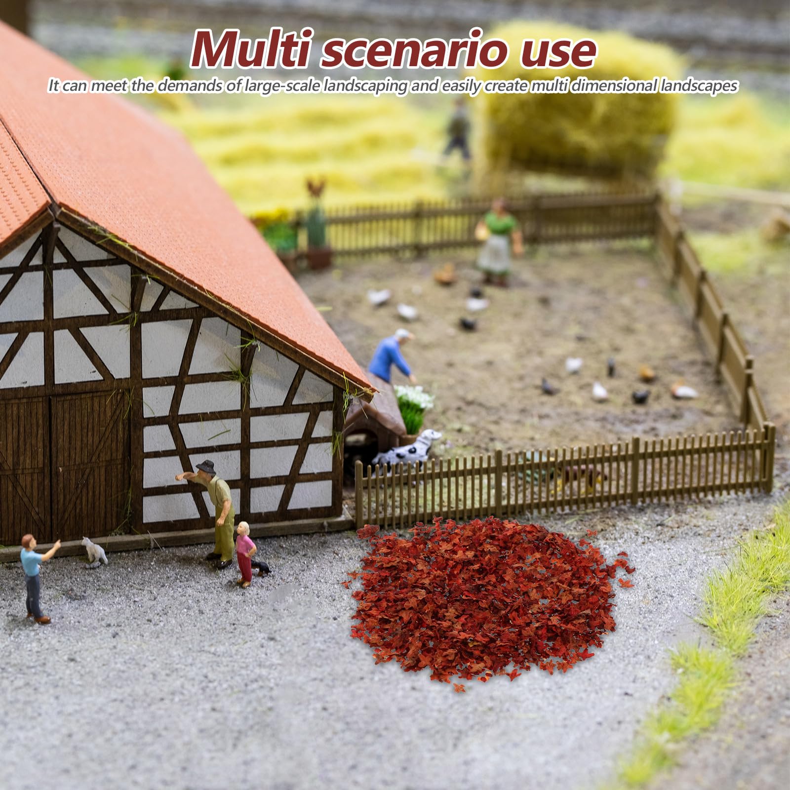 TOYANDONA Set 5 Bottiglie Foglie e Viti in Fibra Realistiche per Modellismo Paesaggistico in Miniatura Facile Installazione per Progetti DIY Scolastici