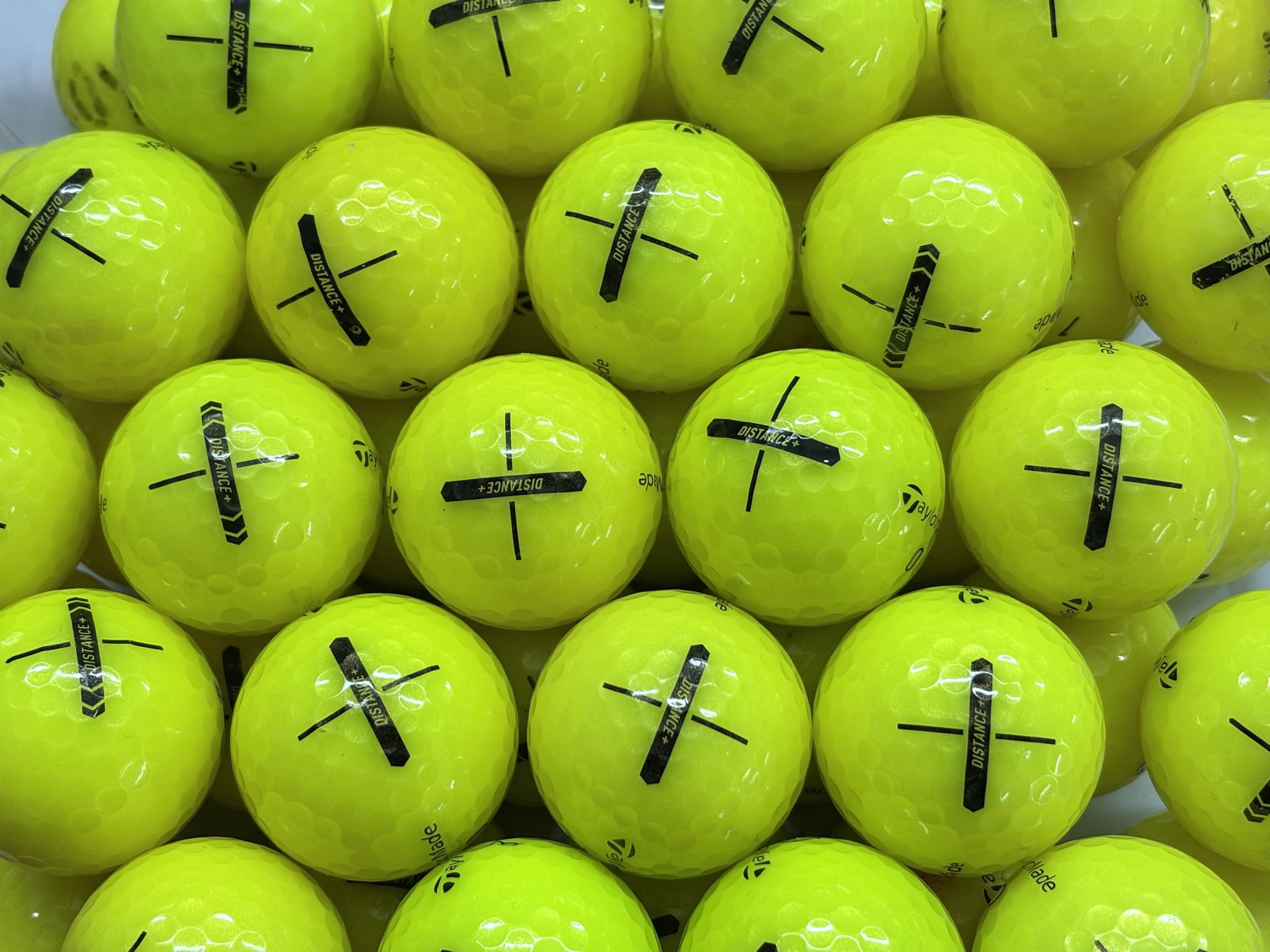 Distance Plus Yellow golf balls for taylormade Pearl/grade A used lake balls 24 pack
