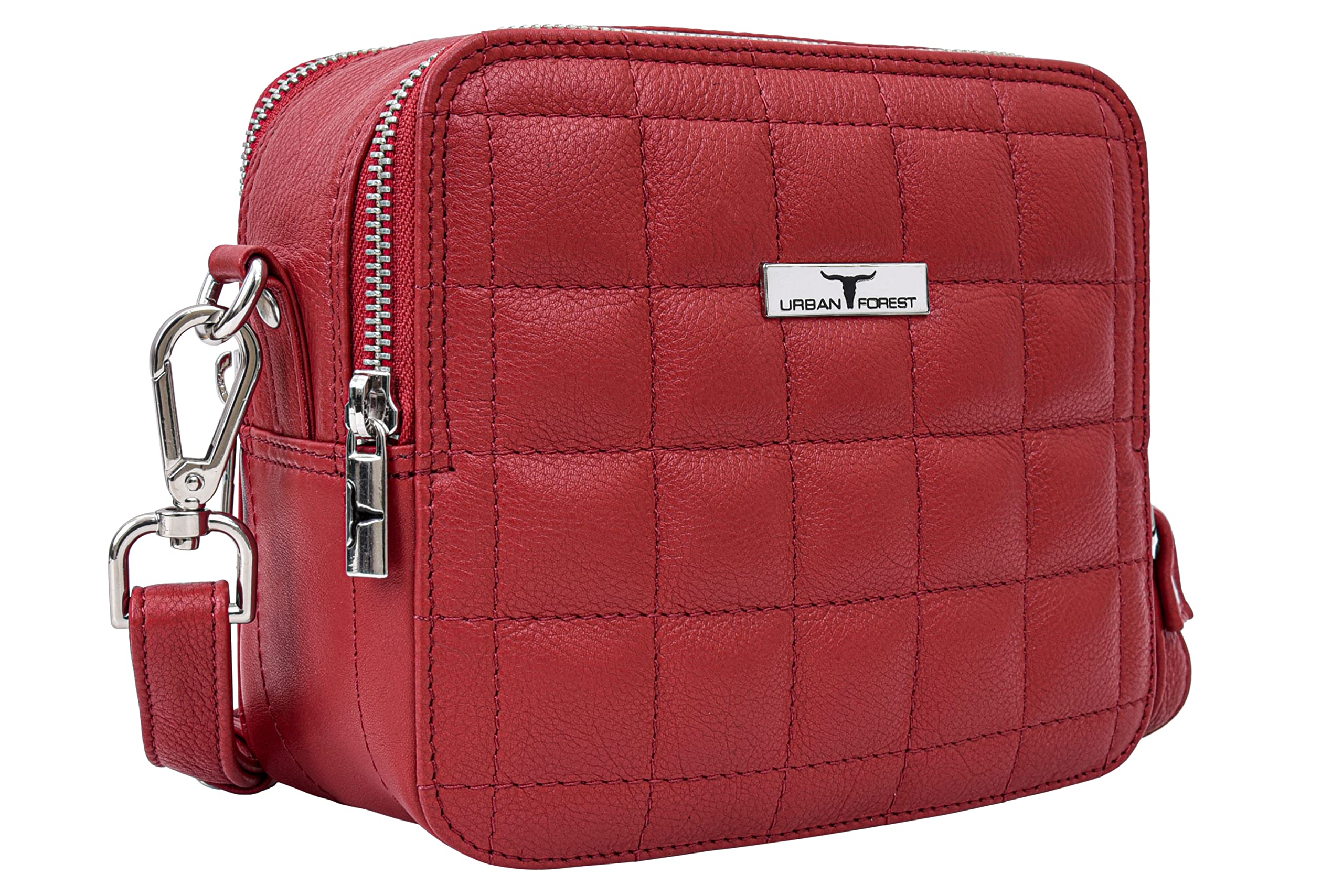 See full amazon price history chart for URBAN FOREST Ellie Red quilted Leather Sling Bag for Women URBAN FOREST Ellie Red quilted Leather Sling Bag for Women (B0BR1DV6VJ) Amazon Price History, Amazon Price Tracker