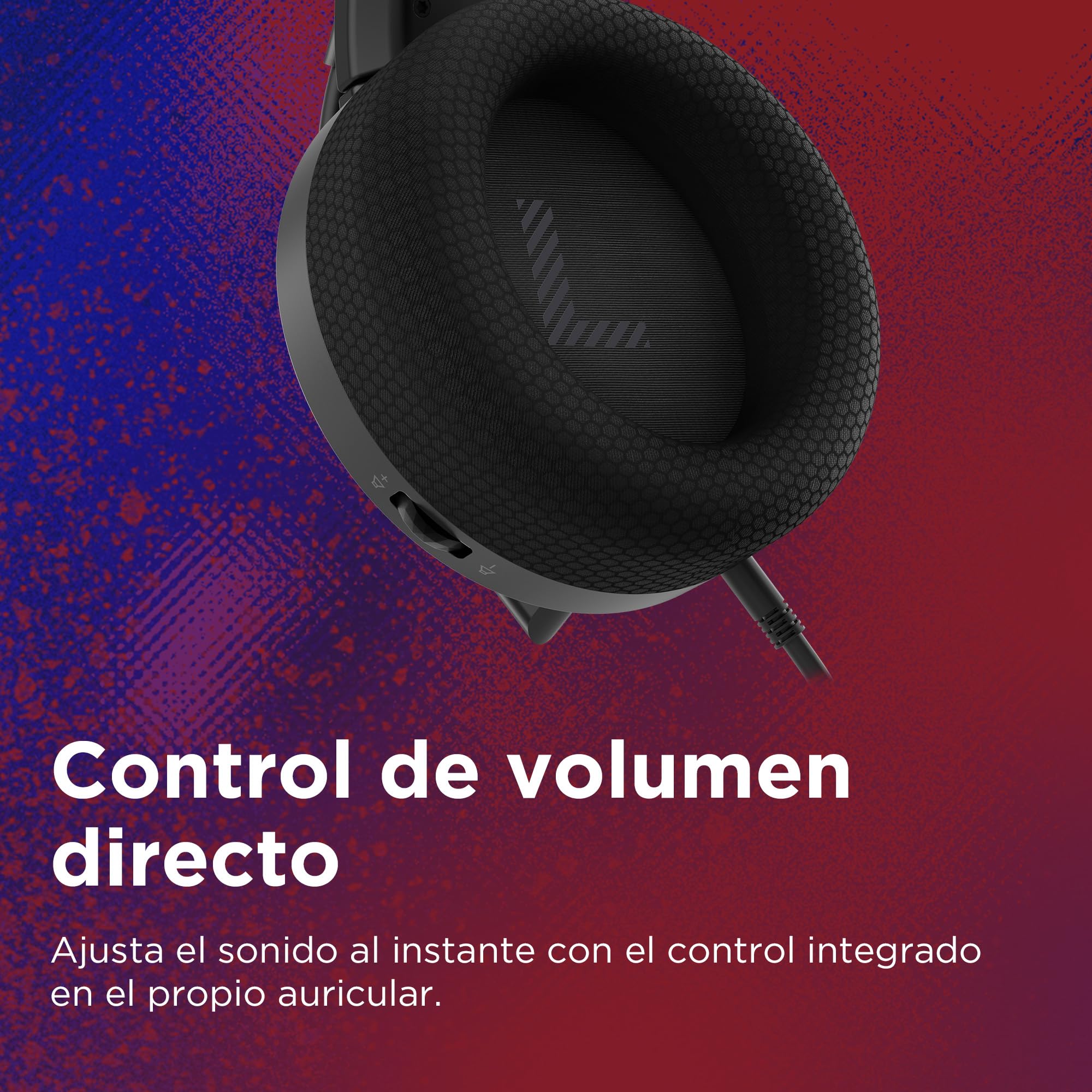Lenovo H210 Auriculares Gaming, Sonido Profundo con Altavoces de 50mm, micrófono con cancelación de Ruido, Almohadillas de Tela Transpirable y Lavable – Negro