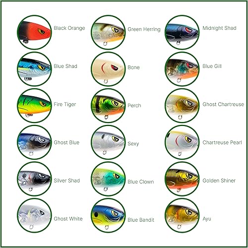 Miniatura 4 de Freedom 45106 Mischief Minnow, arenque verde, 3.5 pulgadas, 1 paquete