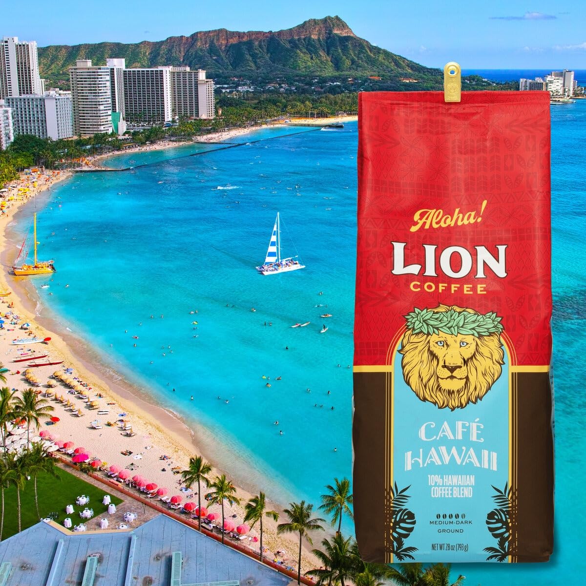 Amazon | 《 限定 大容量 》 Lion Coffee ライオン コーヒー Cafe