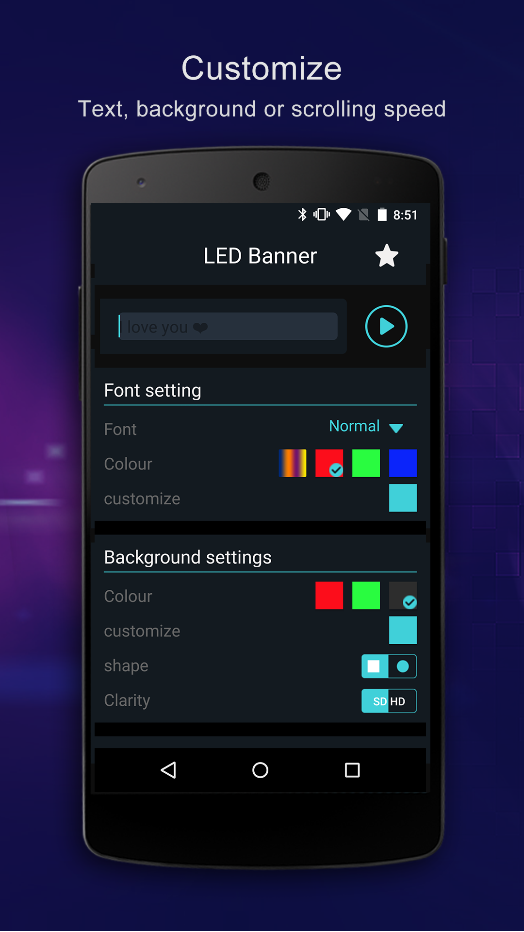 LED Banner:www.amazon.com:Appstore for Android