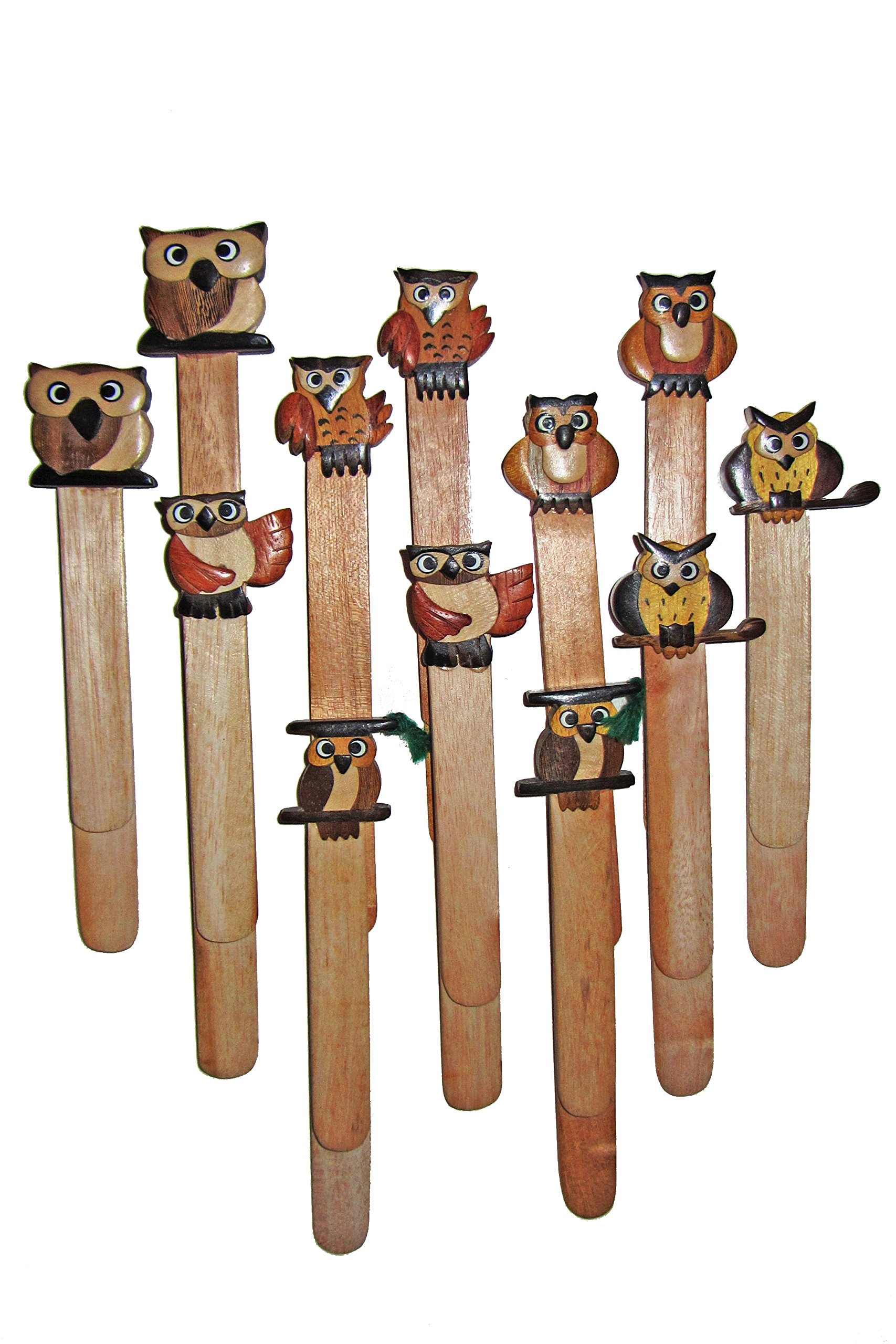 2 Segnalibri In Legno A Forma Di Gattino Con Anello Ergonomico, Creativi E Resistenti, Per Lettori, Studenti E Insegnanti