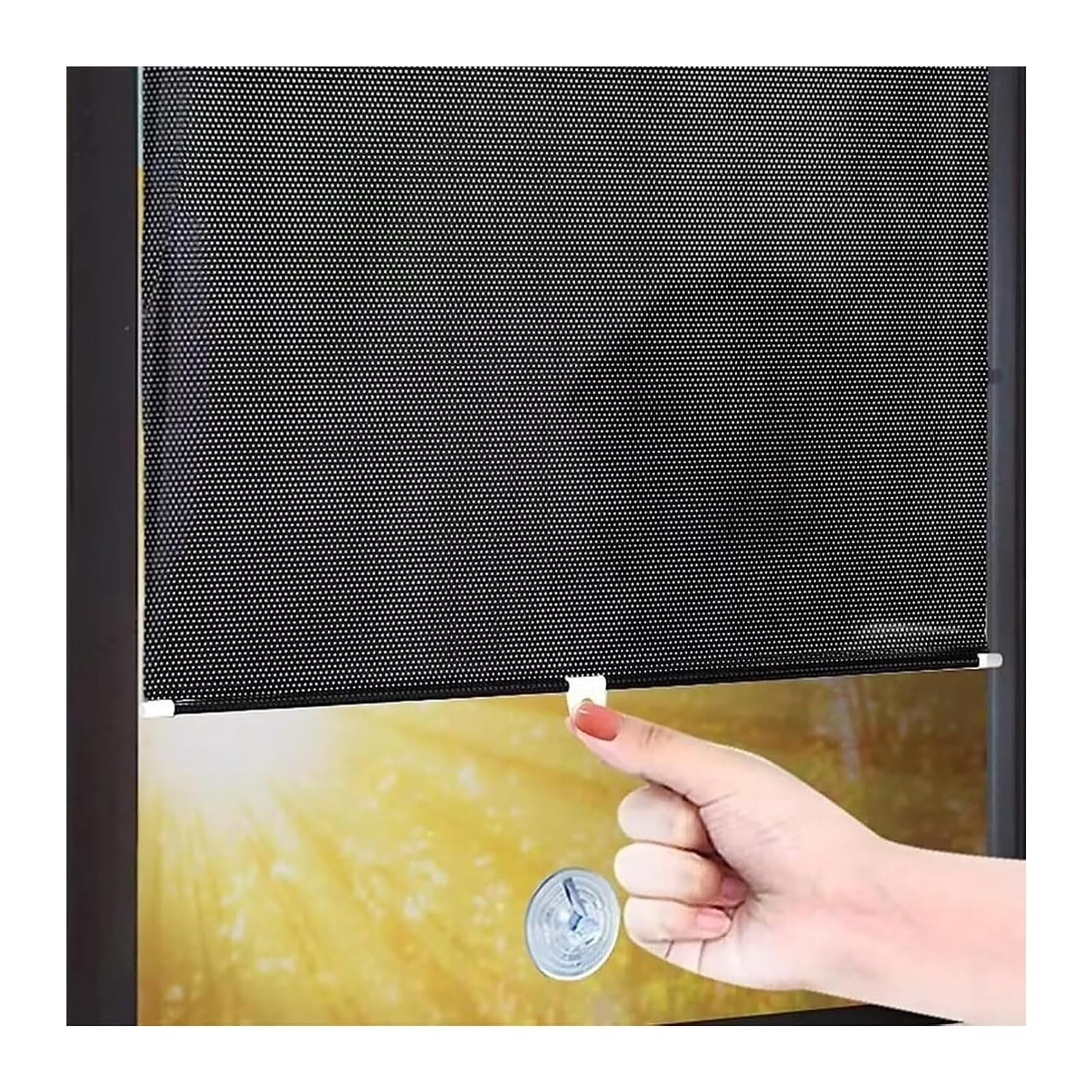 BTYQKZVPM PVC Portable Roller Blind