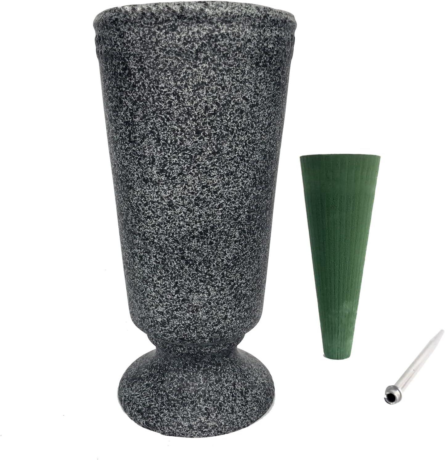 Grave Vase Cemetery Grave Decoration for Cemetery Grave Headstone Flowers Vases with