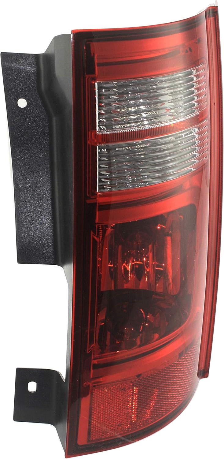 Garage-Pro Tail Light, For Dodge Grand Caravan 2008-2010, Passenger Side, Rear Tail Light Assembly, Halogen With Bulb(s) CH2801178