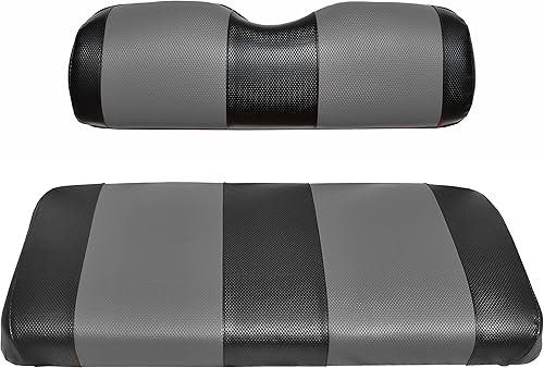 GOLF BALL DIVERS Juego de fundas universales de repuesto para asiento trasero de carrito de golf, fabricadas con vinilo de grado marino, instalación