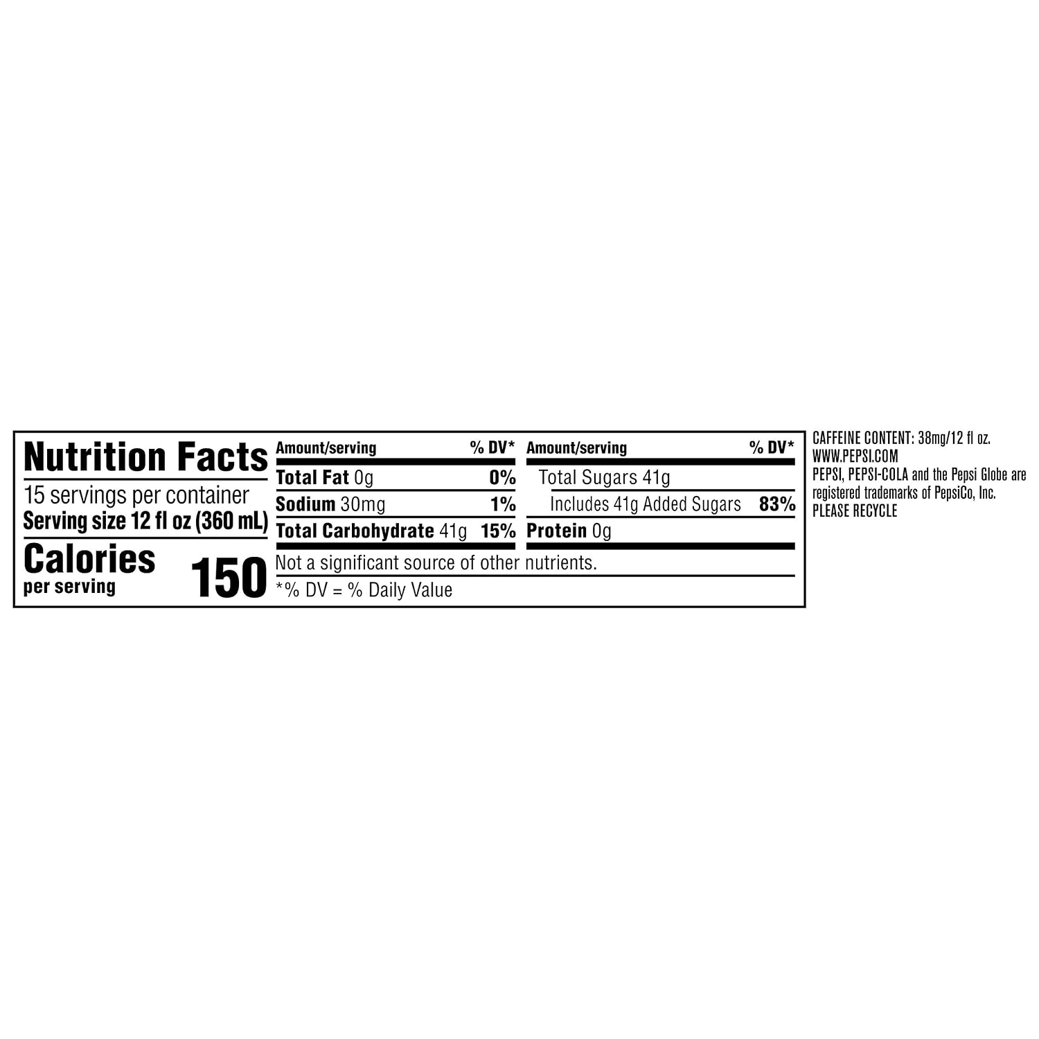 Pepsi Cola Soda Pop, 12oz Cans (15 Pack)