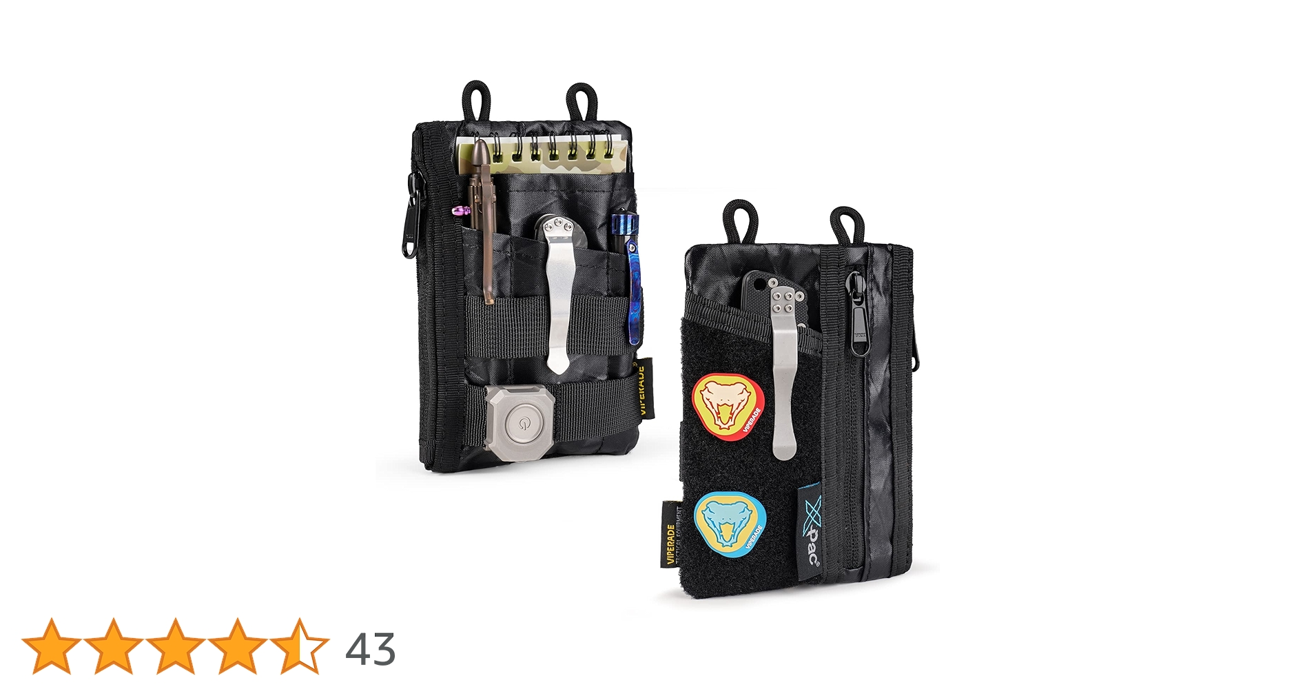 Amazon.co.jp: VIPERADE VE16 X-Pac ポケットオーガナイザー、男性用