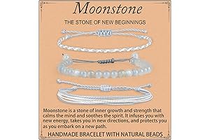 Rainbow Moonstone Bracelet: Healing Crystals for Balance