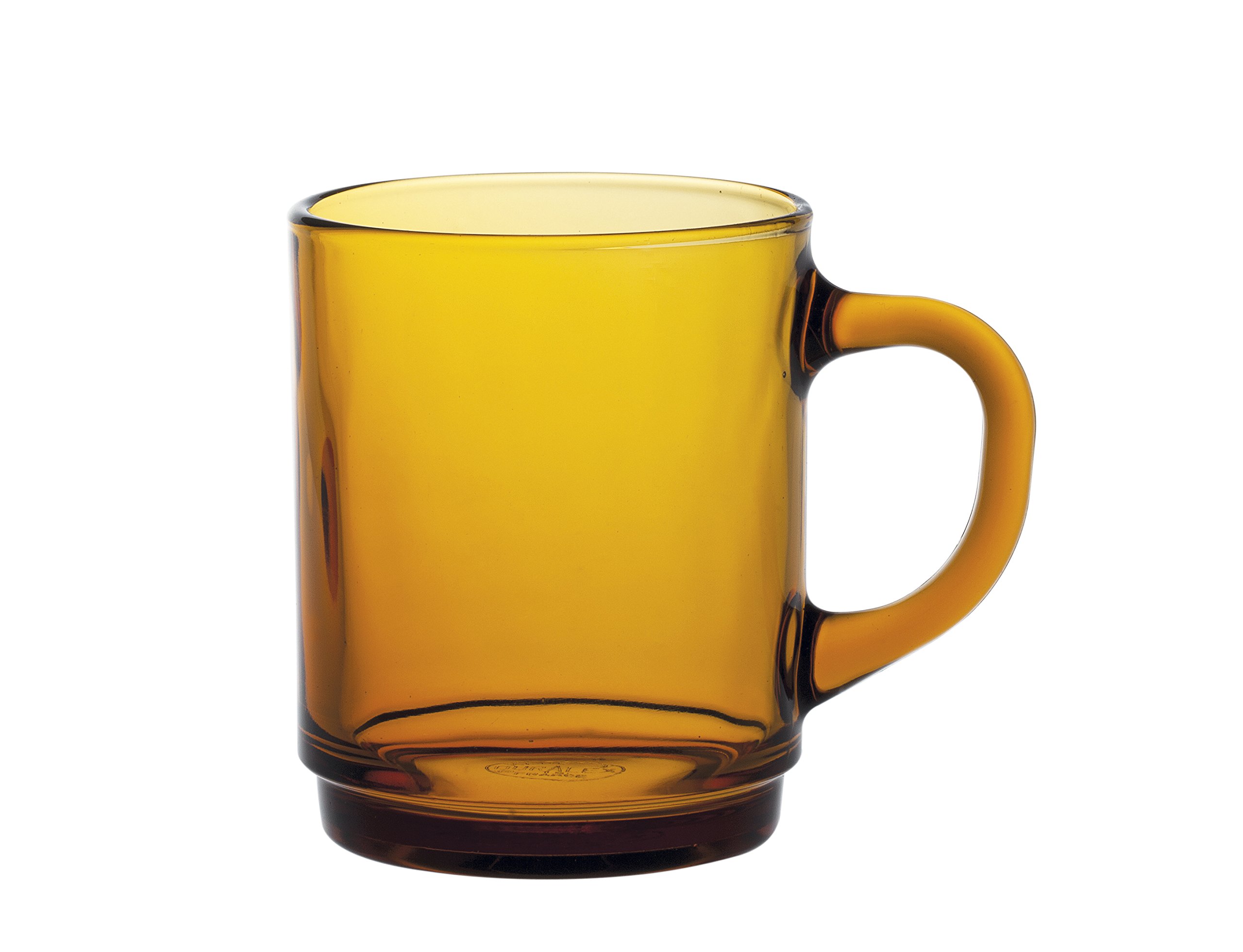 DURALEX 4020DR06 Set of 6 Versailles Vermeil Glass Mugs - 7 cm