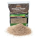 Camerons All Natural Extra Fine Oak BBQ Wood Chips - 260 Cu. in. Bag, Approx 2 Pounds - Kiln Dried Sawdust Shavings for Cocktail Smoking Guns, Smokers, Smoke Boxes - Barbecue Grilling Gifts for Men