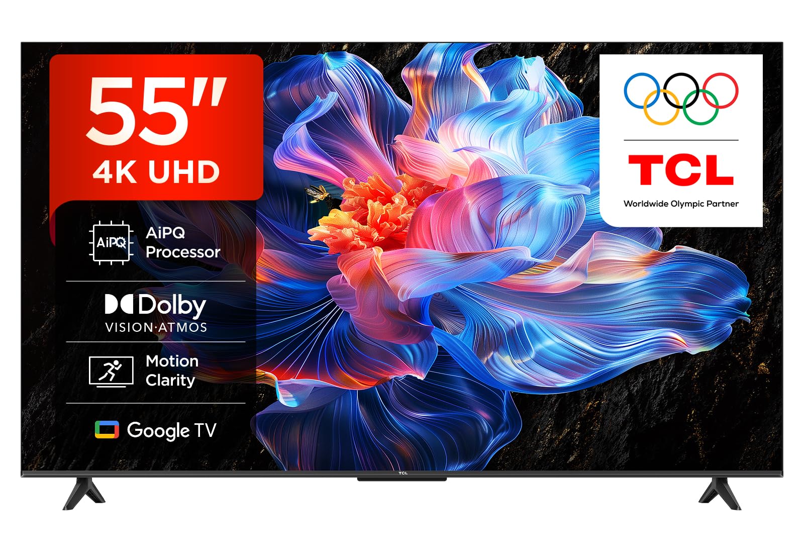 Tcl V6c 55" 4K Ultra Hd Smart Google Tv [2025] – Crisp, Immersive, And Responsive