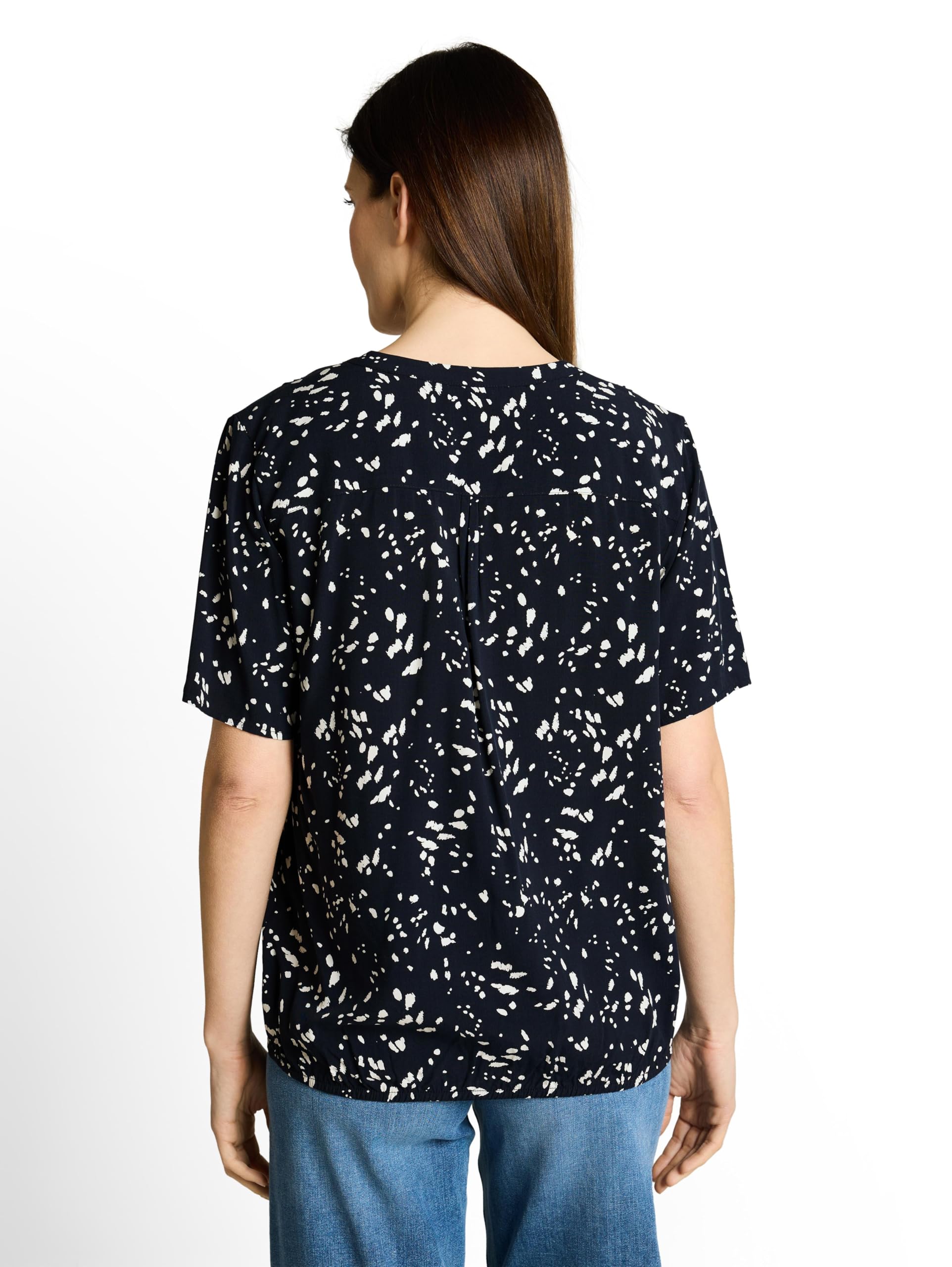 TOM TAILOR Damen Bluse mit Muster
