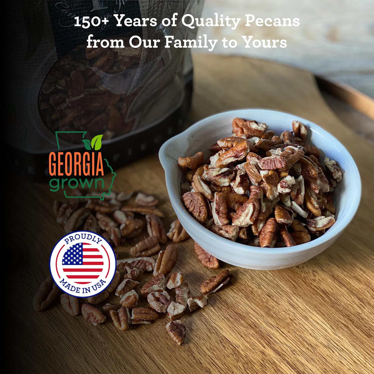 HUDSON PECAN COMPANY: Savory Sensation Gift Box | Premium Savory Flavored Pecan Assortment